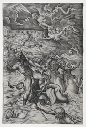 Neptune calmant la tempête qu