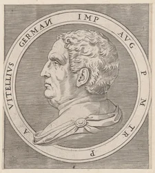 Speculum Romanae Magnificentiae : Vitellius, des Douze Césars, vers 1500-1534