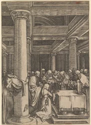 La présentation de Jésus à Siméon dans le temple, d