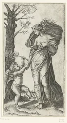 Réconciliation de Minerve et Amour