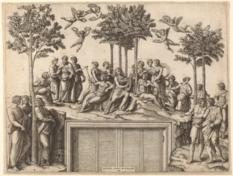 Apollon sur le Parnasse