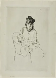 Portrait de Berthe Morisot