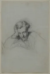 Portrait du poète Heinrich Heine 1797-1856, 1853