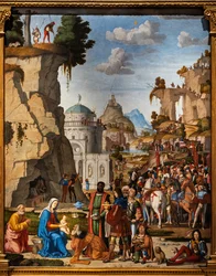 Adoration des Mages (détail)
