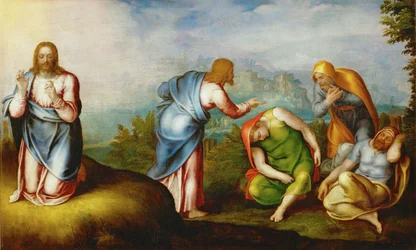 Le Christ au Mont des Oliviers, vers 1560-70 (peinture sur peuplier)