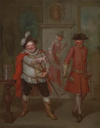 Scène de la pièce "Henry IV, partie I" de Shakespeare