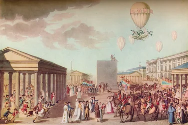 Fête du sacre et couronnement de leurs majestés impériales