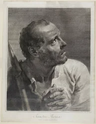 Saint Thomas, extrait de La Sainte Famille et les douze apôtres