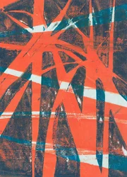Folle avoine, 2024 (monotype)