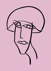 Femme, 2019 (encre sur papier)