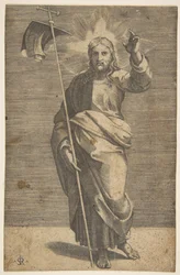Christ debout face à l
