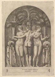 Speculum Romanae Magnificentiae: Les Trois Grâces, ca. 1515-27