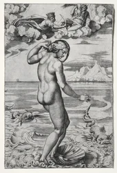 La Naissance de Vénus, vers 1516