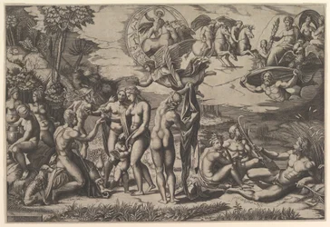 Le Jugement de Pâris, 1515-27