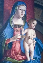 Vierge avec enfant