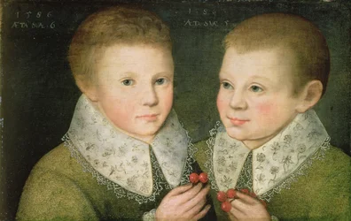 Portrait de deux frères, 1586