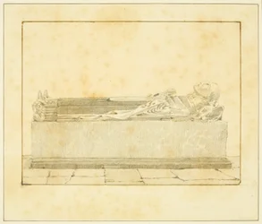 Tombe de Canynges en tant que doyen de Westbury à St Mary Redcliffe