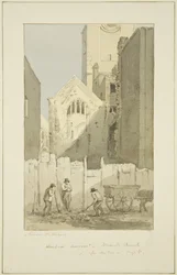 Découverte de la fenêtre est de All Saints