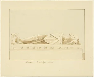 Effigie de Maurice, 7e comte de Berkeley, dans la cathédrale de Bristol