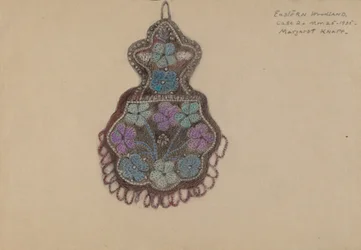 Sac perlé