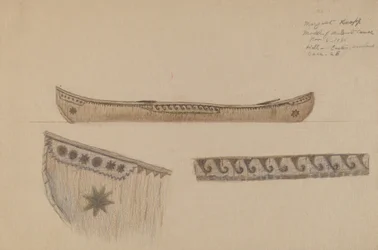 Modèle de canoë