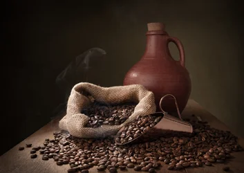 Grains de café aromatiques