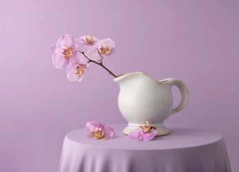 Élégantes orchidées lavande