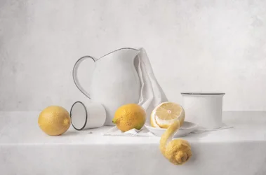 Nature morte aux citrons frais