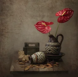 Nature morte rustique à l