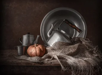 Nature morte rustique d