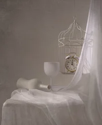Nature morte blanche intemporelle