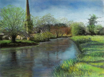 Église de Burford, Cotswolds, 2020