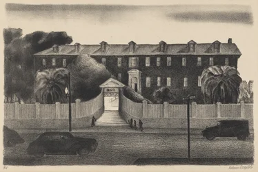 901 (Vue de la rue, bâtiment non identifié)