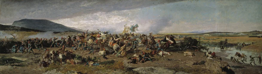 La bataille de Wad-Ras, 1863