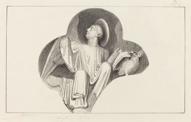 Un Ange, de la Cathédrale de Wells