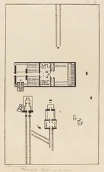 Plan du Palais de Carnac