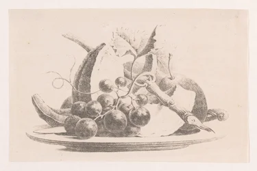 Fruits sur une assiette