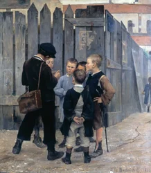 La Rencontre, 1884