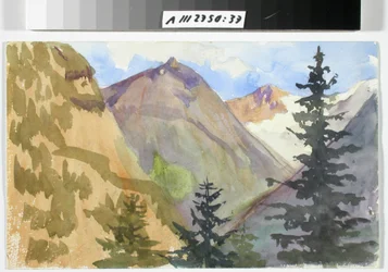 Paysage alpin