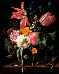 Nature morte aux fleurs