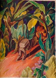 Pièce de jungle, vers 1927