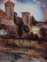 Château de Wawel, Cracovie, vers 1930