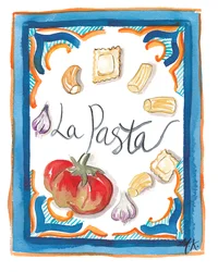 La Pasta, 2018 (aquarelle sur papier)