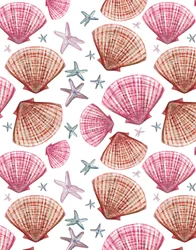 Coquillages de mer de Whitstable, 2020 (aquarelle sur papier)