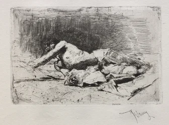 Homme roulant par terre
