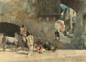 Une rue à Tanger