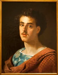 Autoportrait - Peinture de Mariano Fortuny (1838-1874), huile sur toile, vers 1858 - Musée National d
