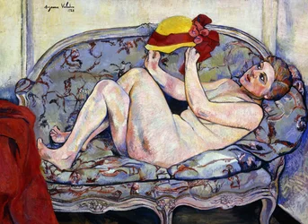 Nu allongé sur un canapé, 1928
