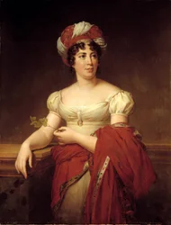 Portrait de Germaine Necker, baronne de Staël-Holstein dite Madame de Staël