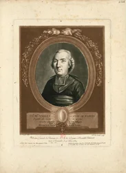 Portrait de Claude-Benjamin Vallet, 1754-1826, 1789